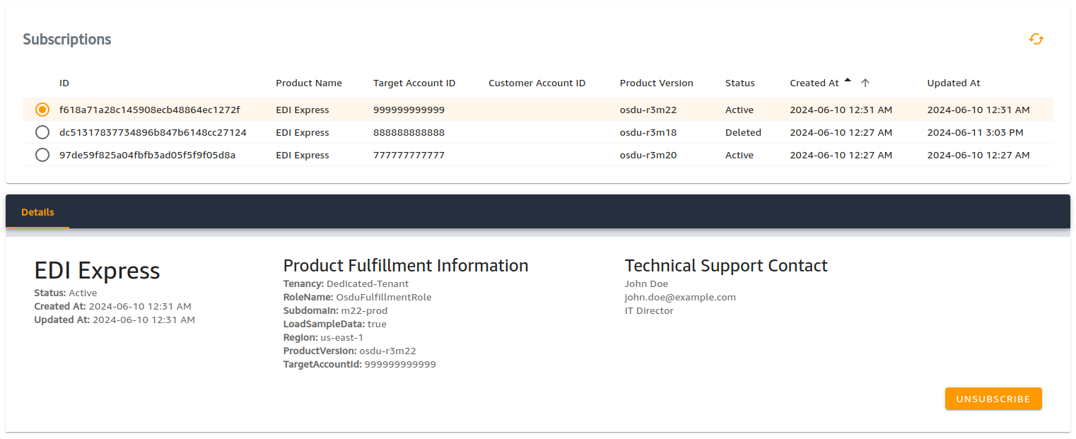 Status Page
